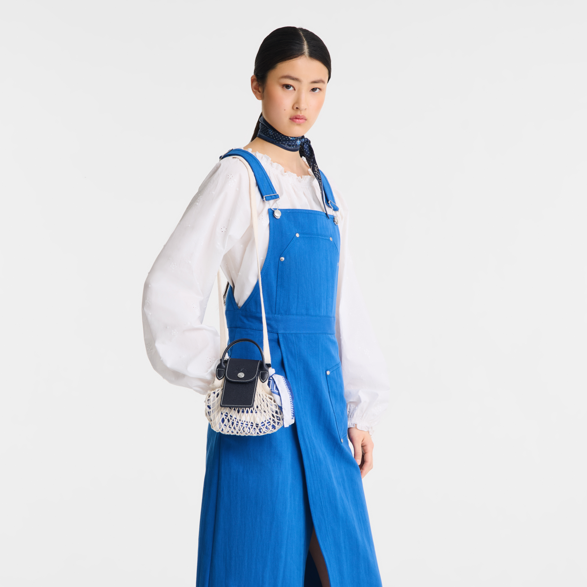 Mesh bag XS, Navy - View 1 of
1 - zoom in Le Pliage Collection Mesh bag XS, Navy