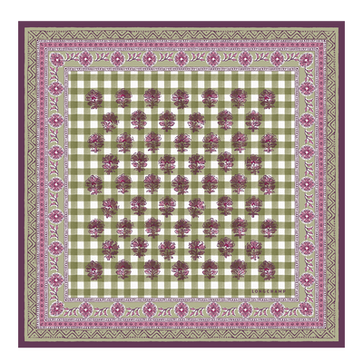 Silk scarf 50, Artichoke