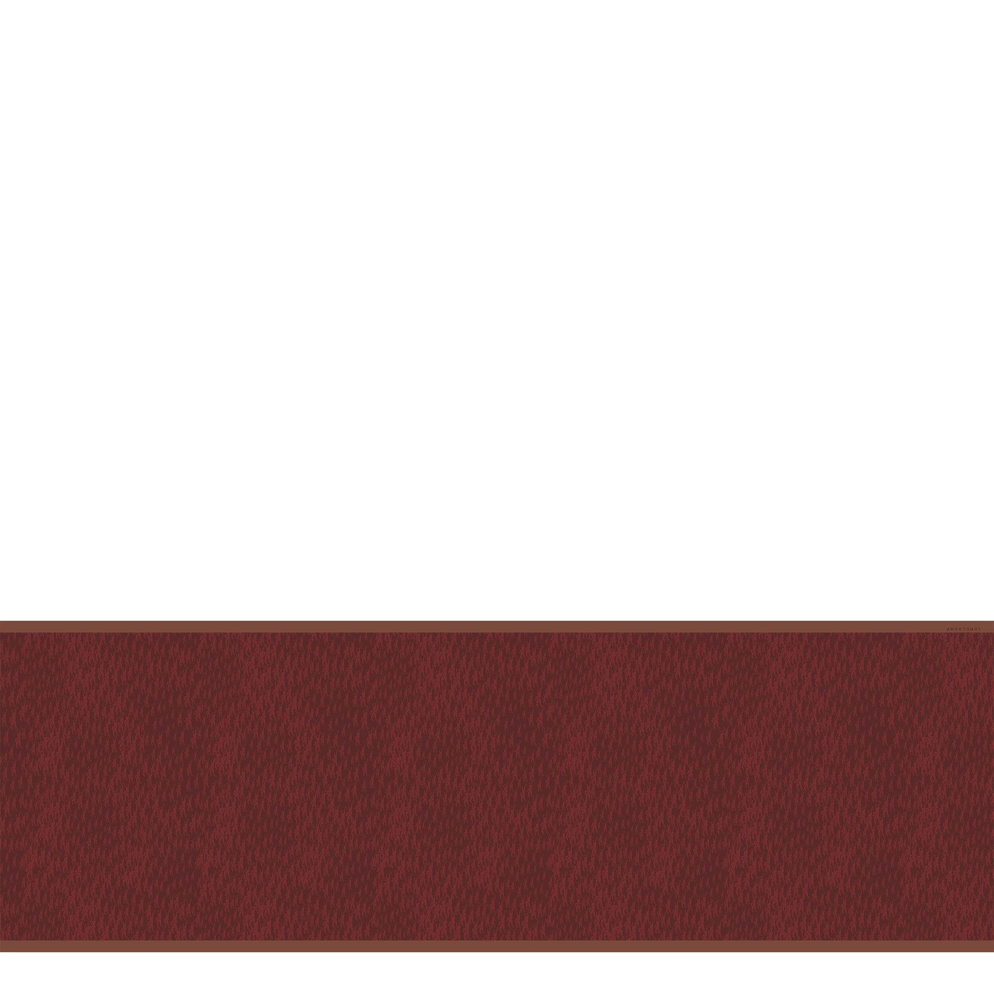 Chevaux Stole, Burgundy