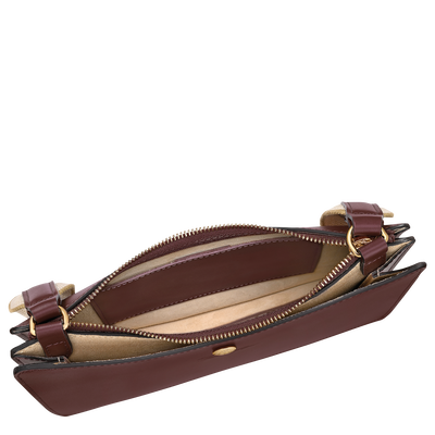 Épure Crossbody bag S, Burgundy