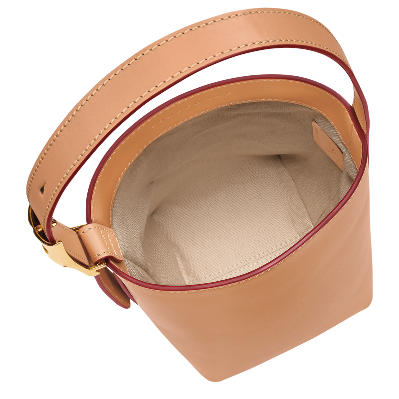 Le Smart XS Bucket bag , Vegetal - Leather  - View 5 of  6