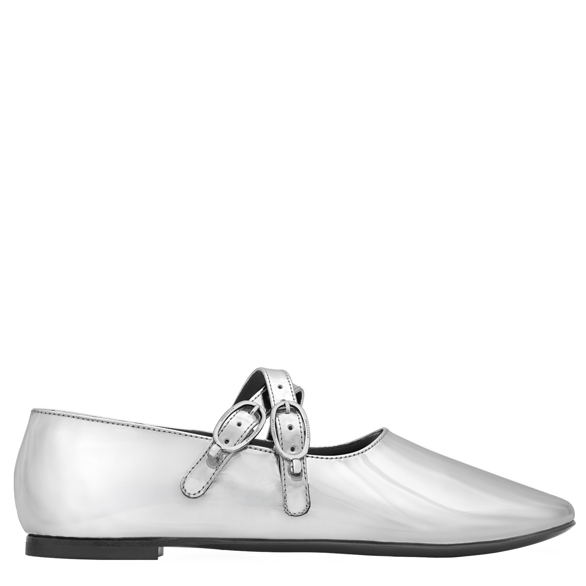 Le Foulonn&eacute; Ballerinas, Silver