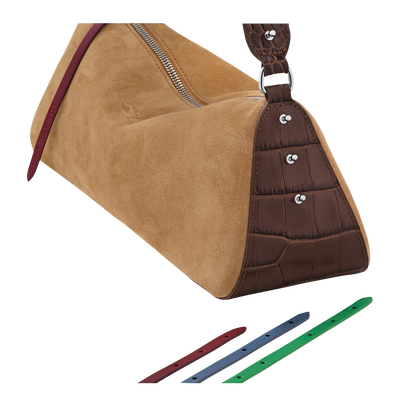 Re-Play Shoulder bag S, Coffee