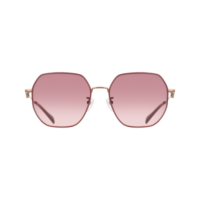 Sunglasses , Burgundy - Titane