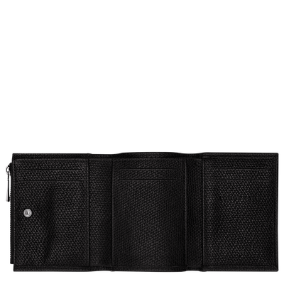 Le Roseau Compact wallet, Black