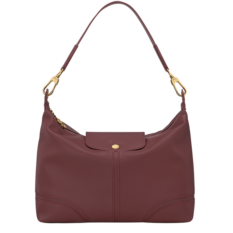 Le Pliage Xtra L Shoulder bag , Burgundy - Leather  - View 1 of  6