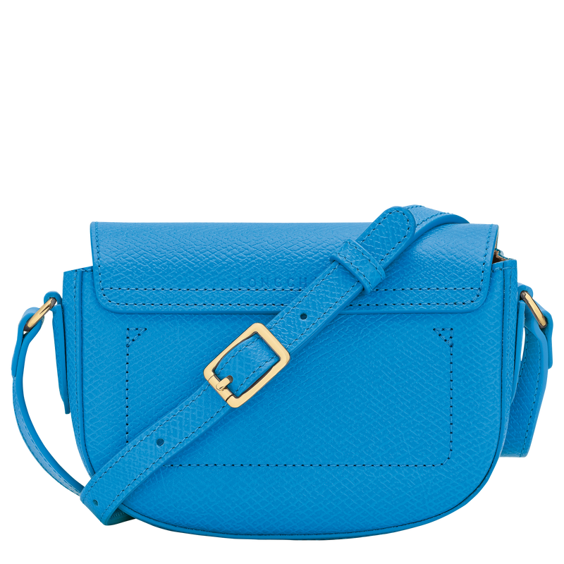 Epure XS Crossbody bag , Azure - Leather  - View 4 of  5