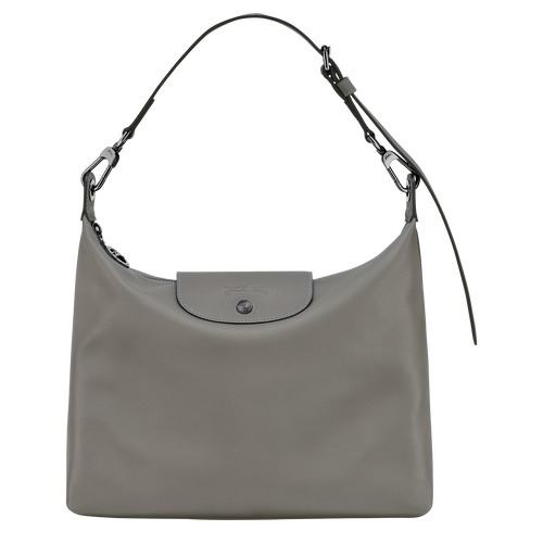 Le Pliage Xtra M Hobo bag , Turtledove - Leather - View 1 of  6