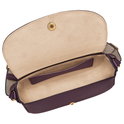 Épure Crossbody bag S, Eggplant
