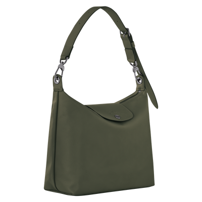 Le Pliage Xtra M Hobo bag , Fir - Leather