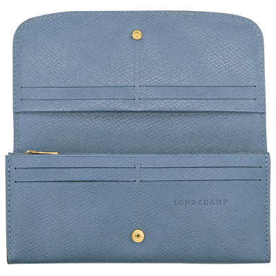 &Eacute;pure Long continental wallet, Slate