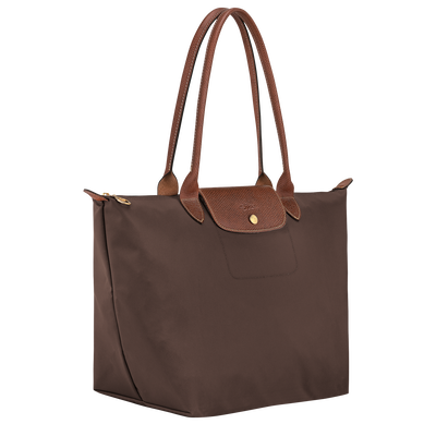 Le Pliage Original L Tote bag , Mocha - Recycled canvas