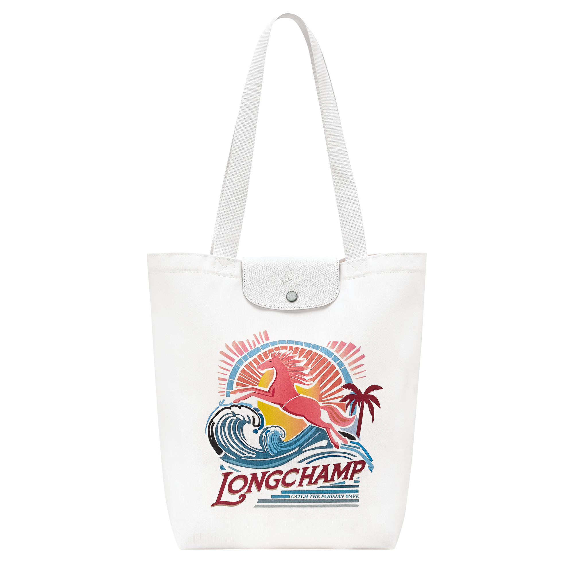 Le Pliage Collection Tote bag M, Rainbow