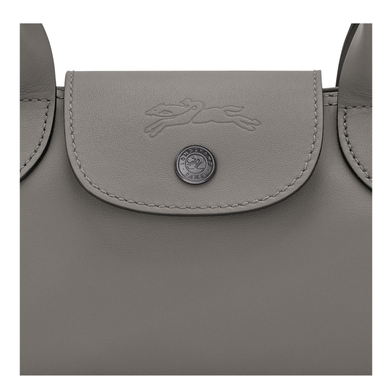 Le Pliage Xtra M Shoulder bag , Turtledove - Leather  - View 5 of  5