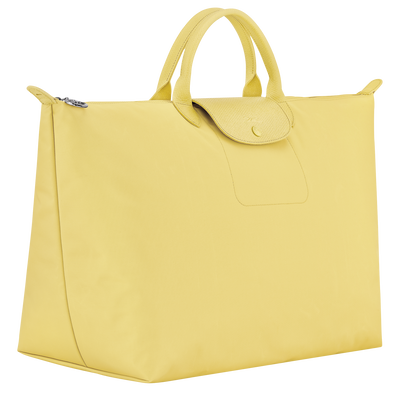Le Pliage One S Travel bag , Lime - Canvas