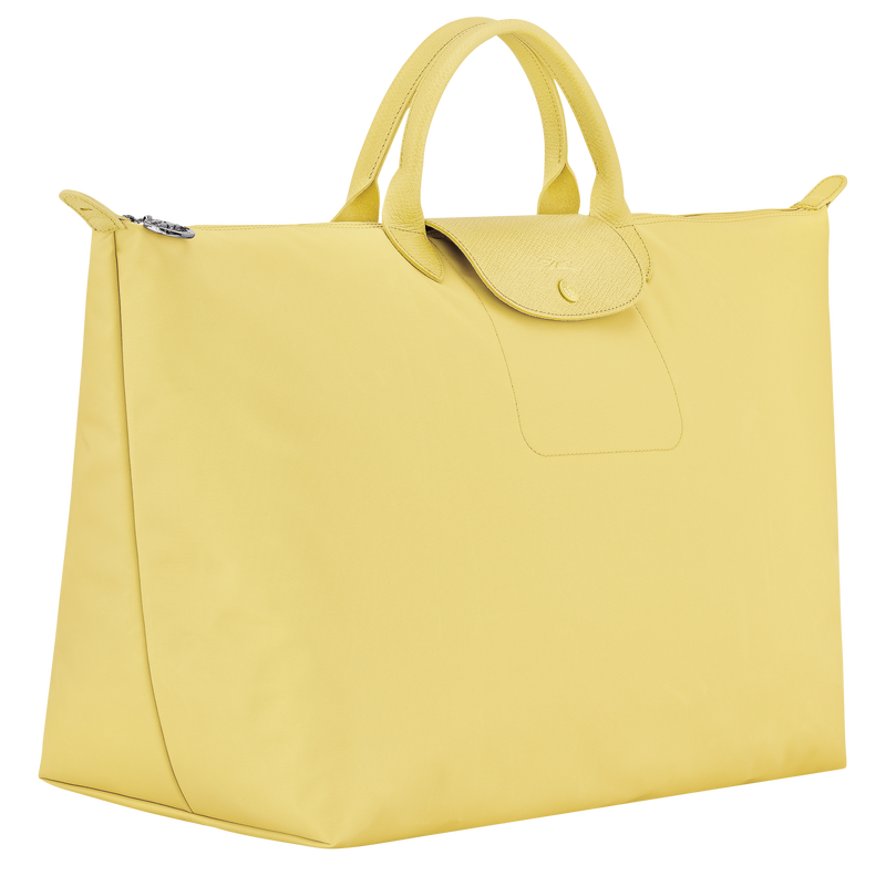 Le Pliage One S Travel bag , Lime - Canvas  - View 2 of  6