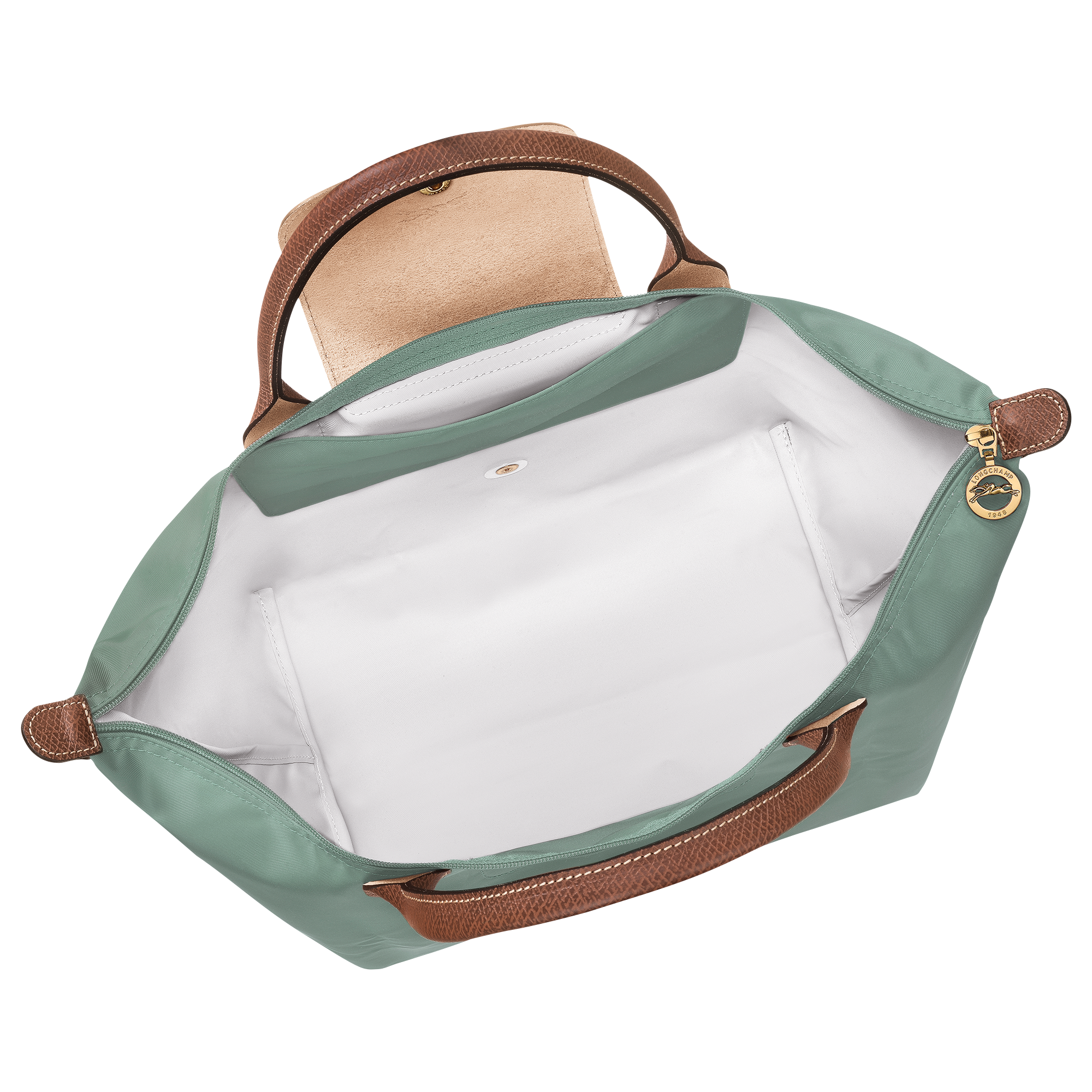 Handbag M, Celadon - View 5 of
7 - zoom in Le Pliage Original Handbag M, Celadon