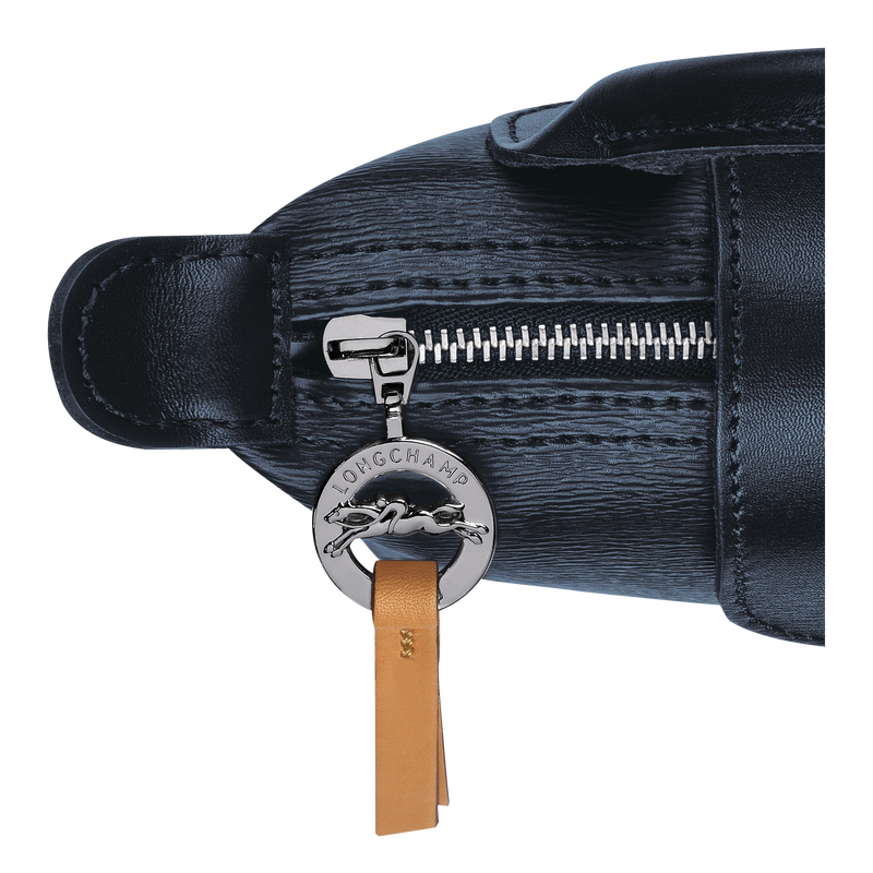 Le Pliage City Pouch with handle Navy Canvas Longchamp TH
