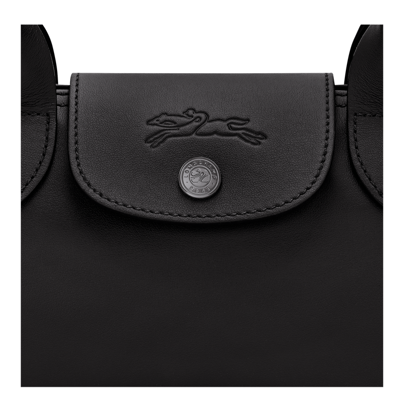 Le Pliage Xtra S Shoulder bag , Black - Leather  - View 6 of  7