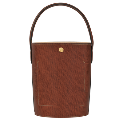 Épure Bucket bag S, Brown