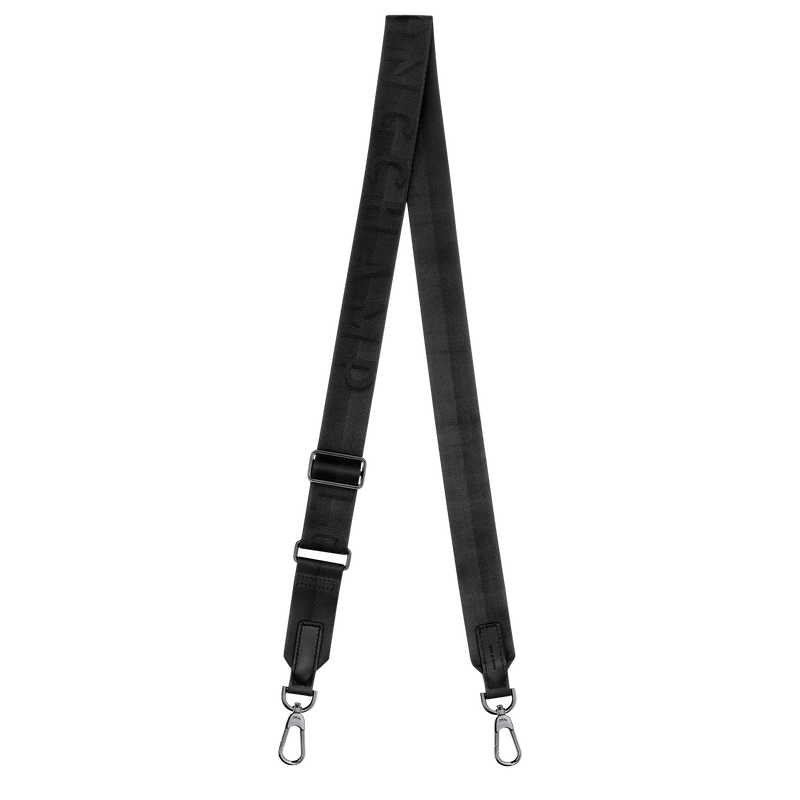 Le Pliage Xtra Shoulder strap , Black - Canvas  - View 1 of  1