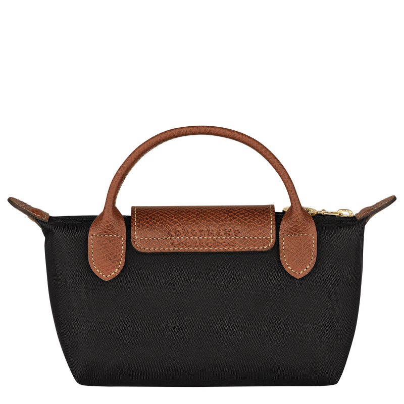 Le Pliage Original Pouch , Black - Recycled canvas  - View 4 of  6