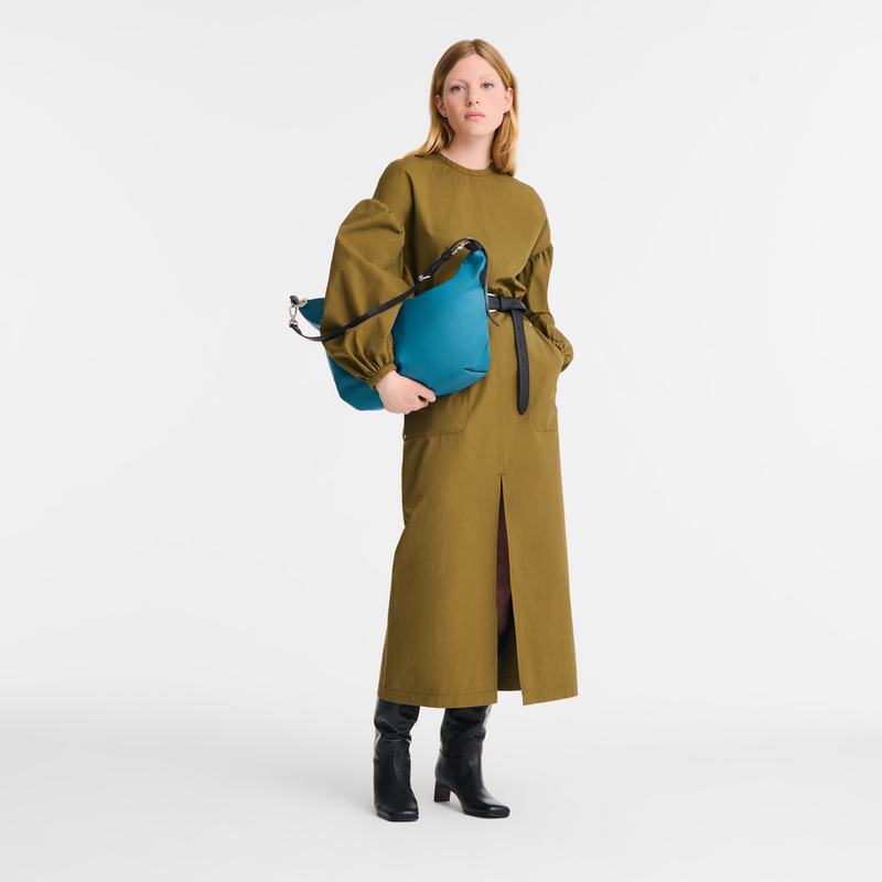 Le Slouchy M Hobo bag , Peacock - Canvas  - View 2 of  2
