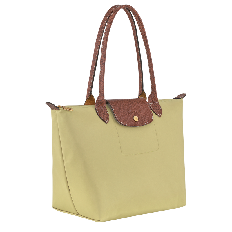 Le Pliage Original M Tote bag , Pistachio - Recycled canvas  - View 2 of  6