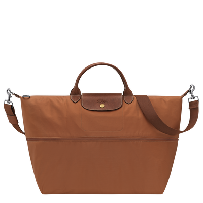 Le Pliage Original Travel bag expandable, Cognac