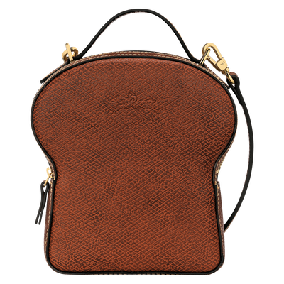 Épure XS Toast bag , Brown - Leather
