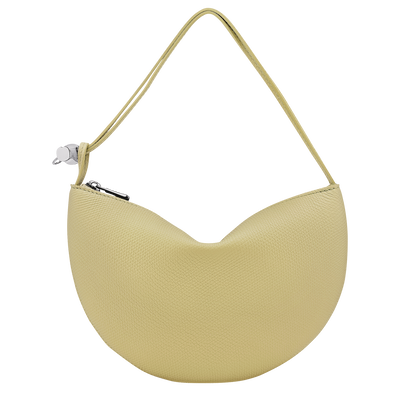 Le Roseau Clutch , Pistachio - Leather