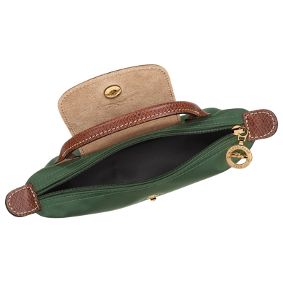 Le Pliage Original Pouch with handle, British Green