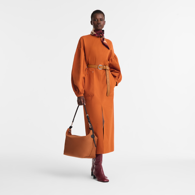 Le Slouchy Hobo bag M, Cognac