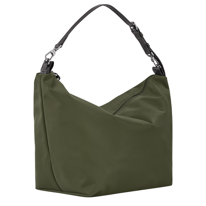 Le Slouchy M Hobo bag , Forest - Canvas  - View 3 of  6