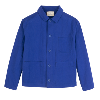 Jacket , Cobalt - Cotton