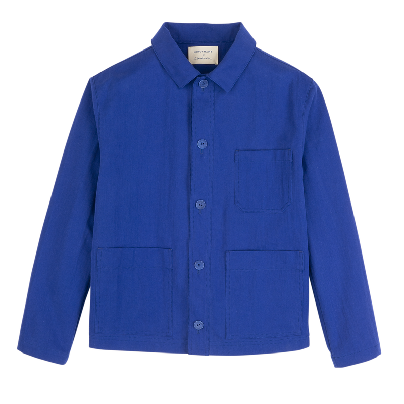Jacket , Cobalt - Cotton  - View 1 of  5