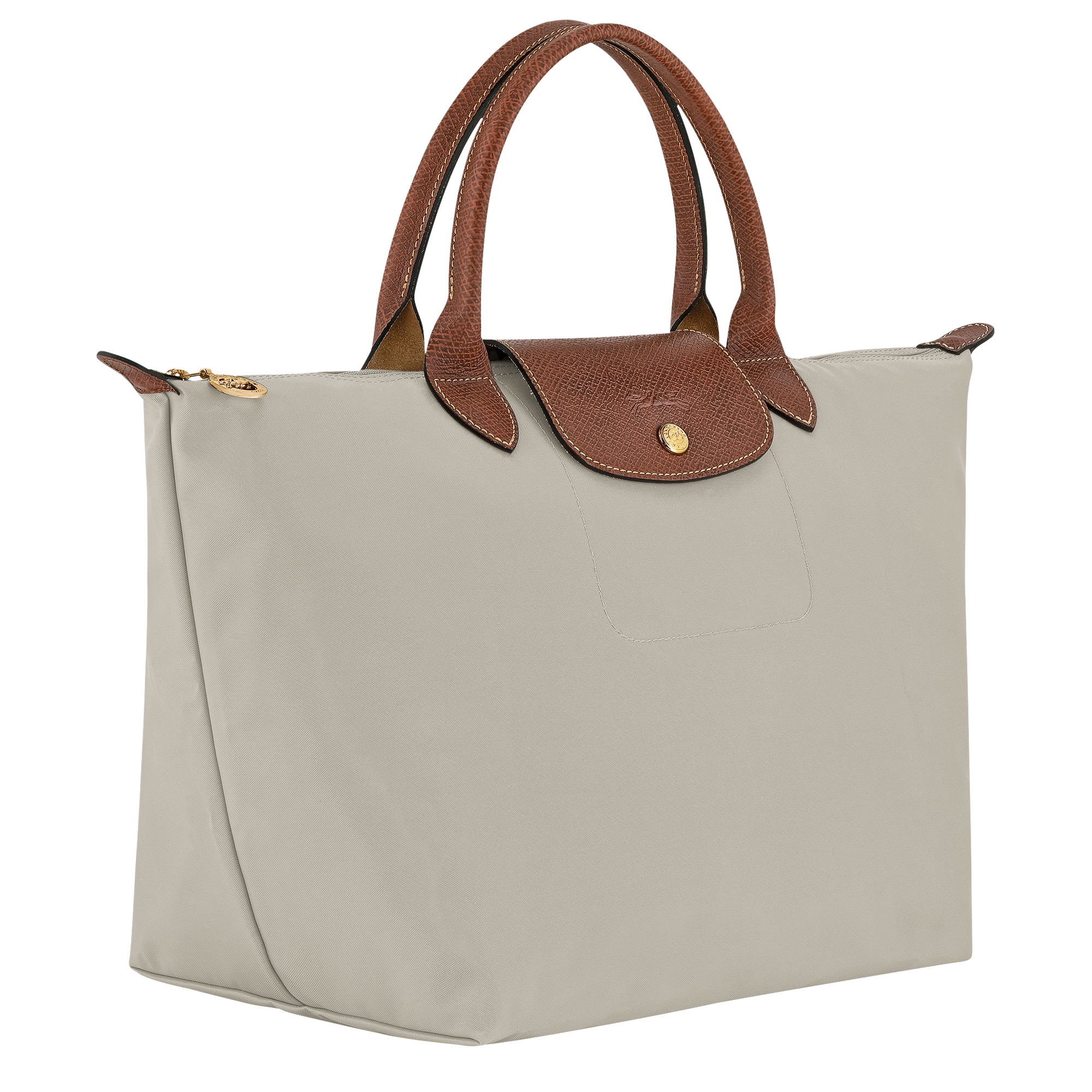 Le Pliage Original Handbag M, Pebble