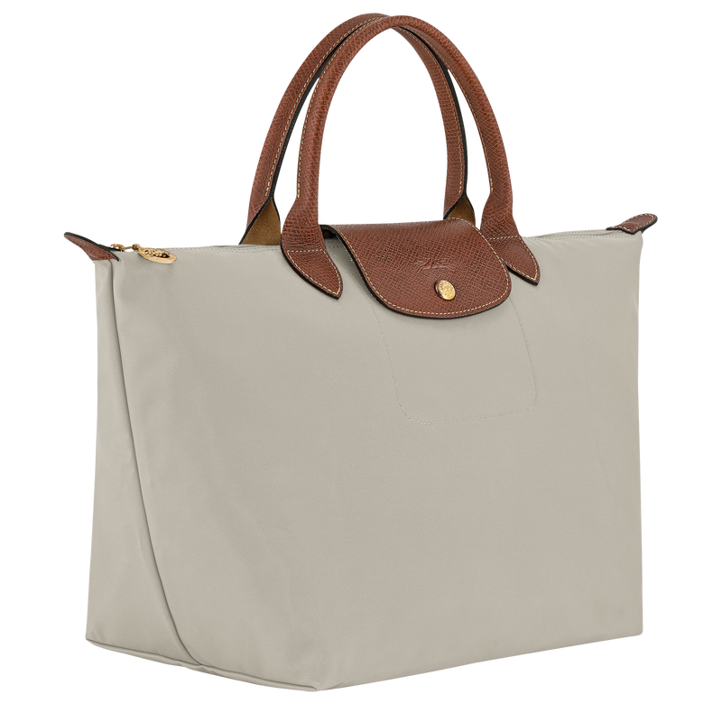 Le Pliage Original M Handbag , Pebble - Recycled canvas  - View 2 of  6
