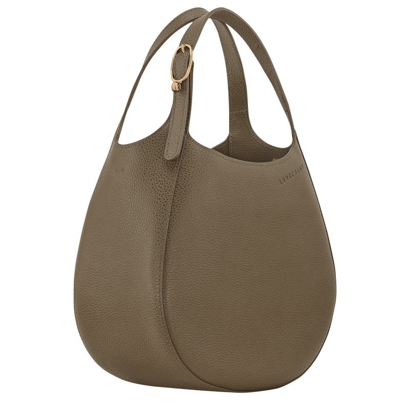 Le Foulonné S Handbag , Caper - Leather  - View 3 of  7