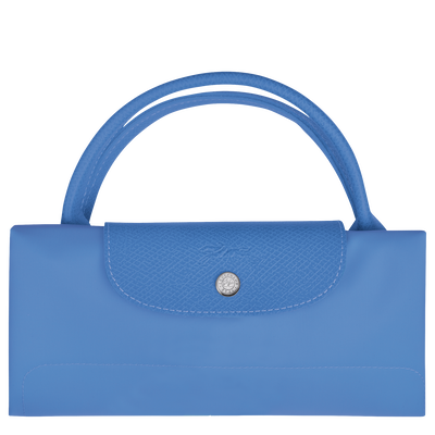 Le Pliage Green Travel bag L, Cornflower