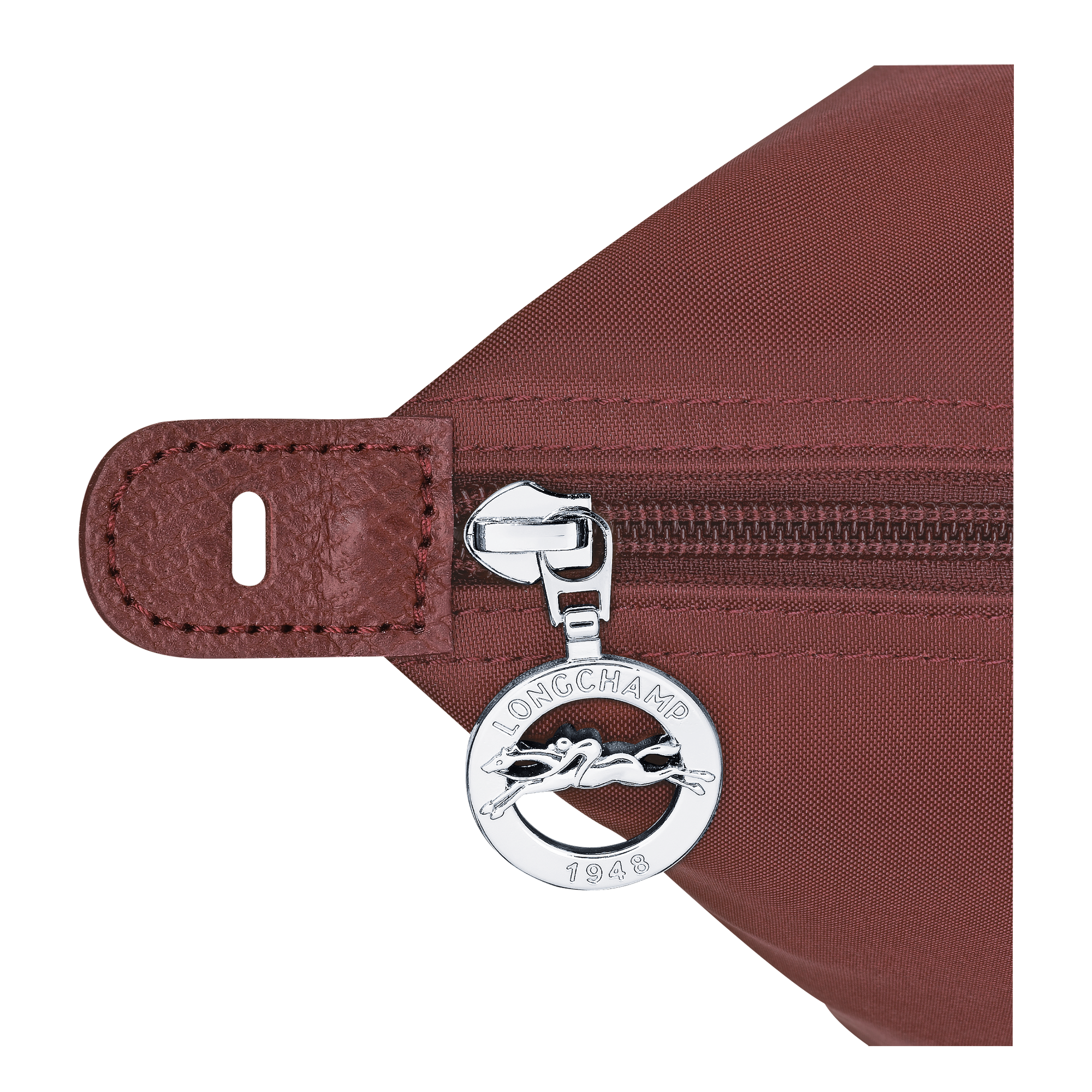 Le Pliage One Travel bag L, Burgundy