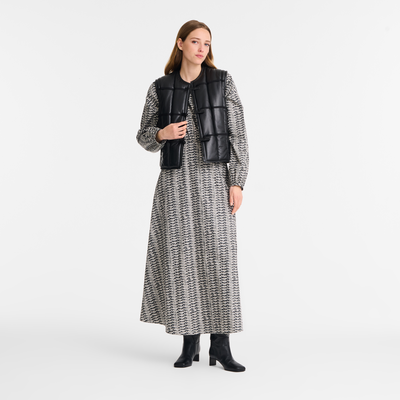 Sleeveless cardigan, Black