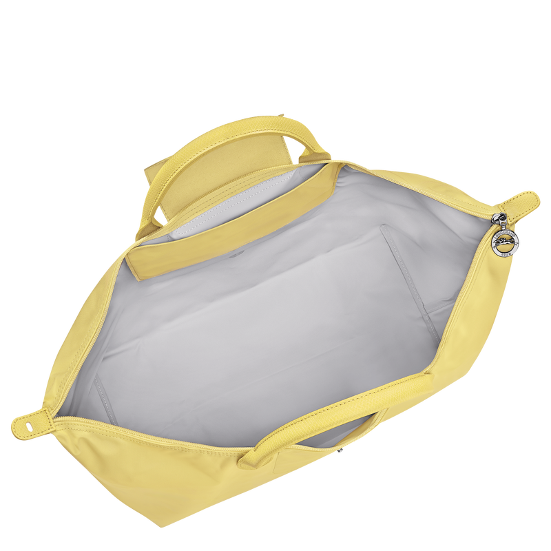 Le Pliage One S Travel bag , Lime - Canvas  - View 4 of  6