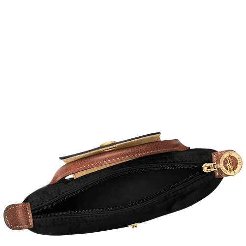 Le Pliage Original Pouch with handle , Black - Recycled canvas - View 5 of  6