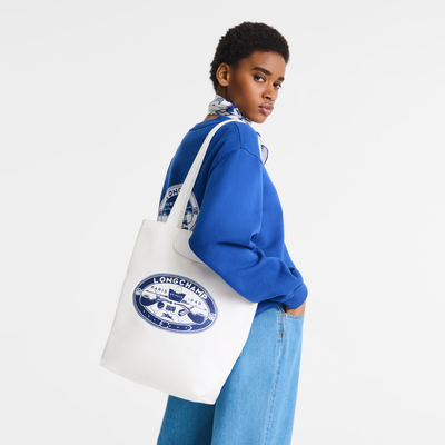 Le Pliage Collection Tote bag M, Ecru