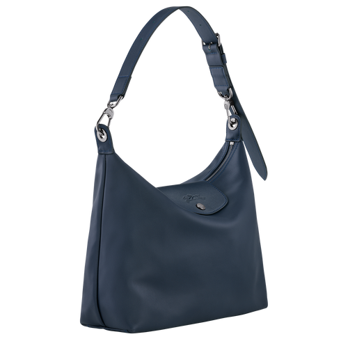 Le Pliage Xtra M Hobo bag Navy Leather Longchamp TH