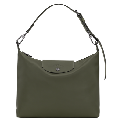 Le Pliage Xtra M Hobo bag , Fir - Leather