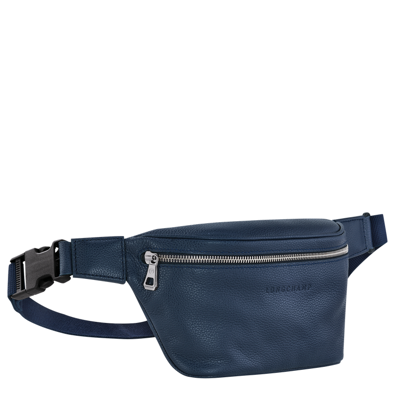 Le Foulonn Belt bag Navy Leather Longchamp TH
