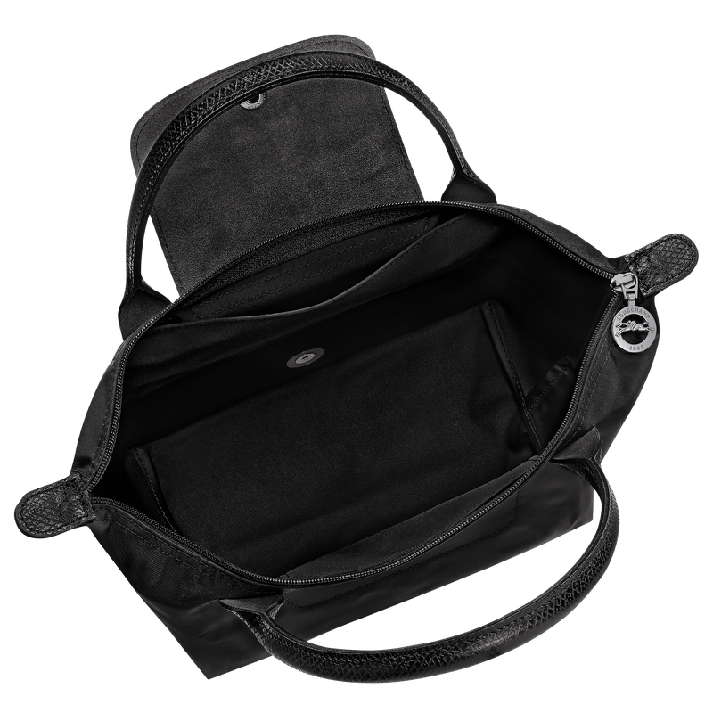 Le Pliage One S Handbag , Black - Canvas  - View 4 of  6