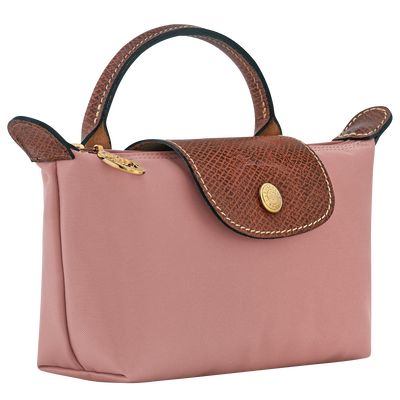 Le Pliage Original Pouch with handle, Pink Tea